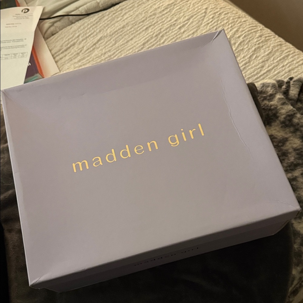 Madden Girl Lavender Shoe Box